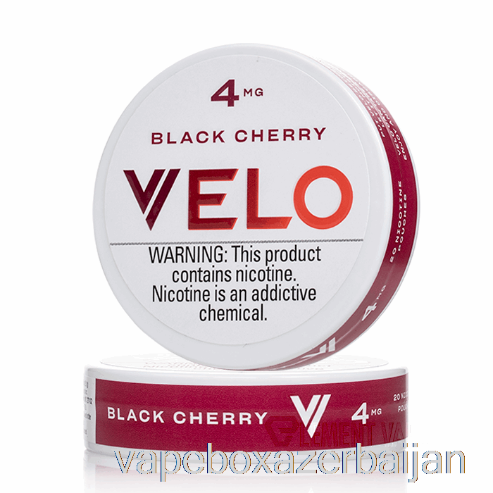 E-Juice Vape VELO Nicotine Pouches - BLACK CHERRY 4mg